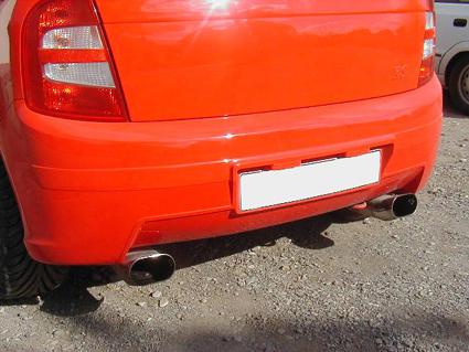 Zadn nraznk koda Fabia