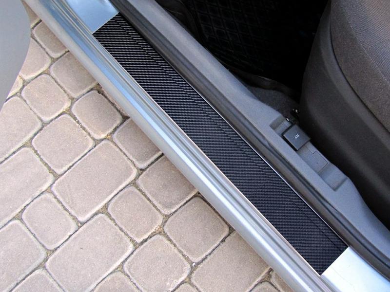 Kryty prah-karbonov folie BMW X5 II (E70)