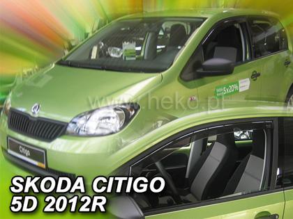 Deflektory-ofuky oken koda Citigo 5dv.