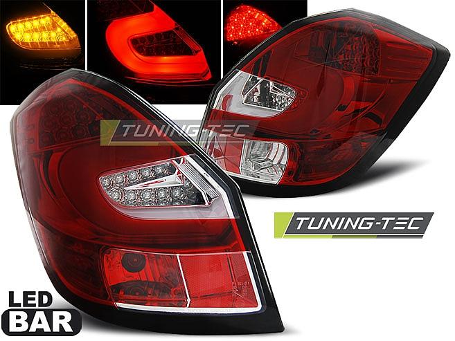 Zadn� LED sv�tla �koda Fabia II, �erven�