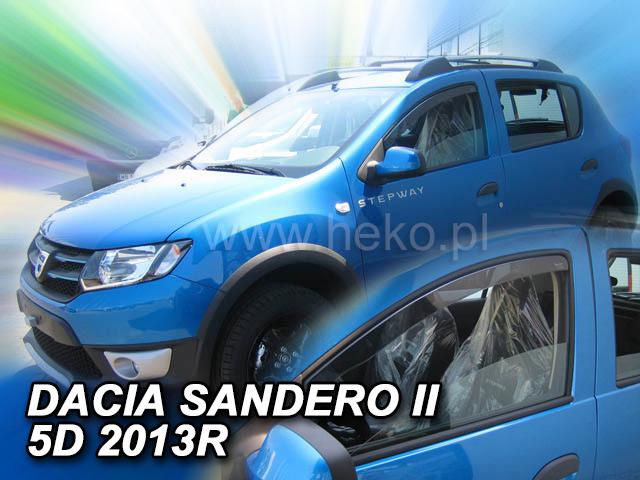 Deflektory-ofuky oken Dacia Sandero / Stepway II