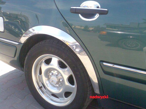 Chromov lemy blatnk Mercedes E W210, 4-dv. sedan, kombi