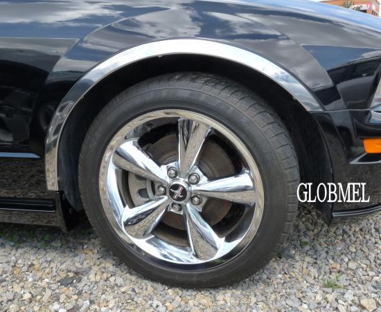 Chromov� lemy blatn�k� Ford Mustang, 2-dv��.