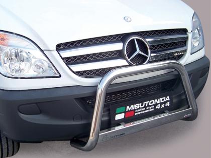 Nerezov� p�edn� ochrann� r�m Mercedes Sprinter, 63mm