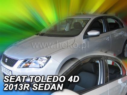 Deflektory-ofuky oken Seat Toledo IV + zadn