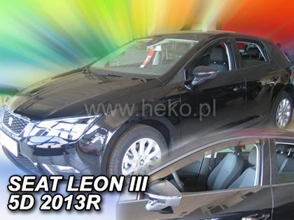Deflektory-ofuky oken Seat Leon III