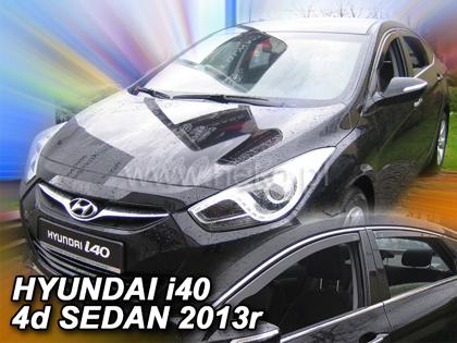 Deflektory-ofuky oken Hyundai i40 + zadn�