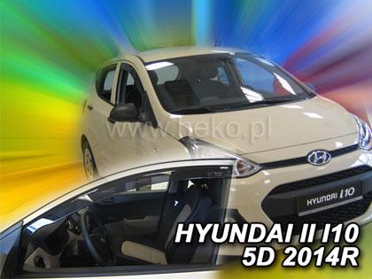 Deflektory-ofuky oken Hyundai i10 II 5-dv.