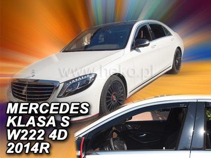 Deflektory-ofuky oken Mercedes S Class W222