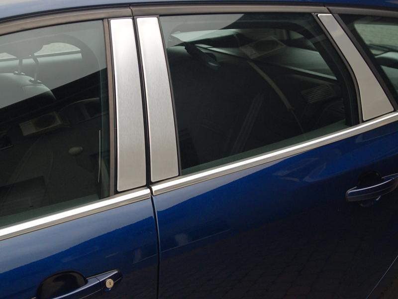 Alu kryty dve�n�ch sloupk� Nissan X-Trail III (T32)