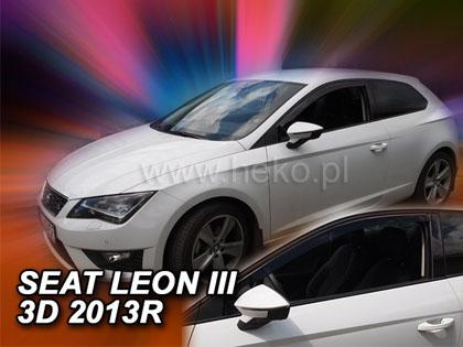 Deflektory-ofuky oken Seat Leon III, 3-dv.