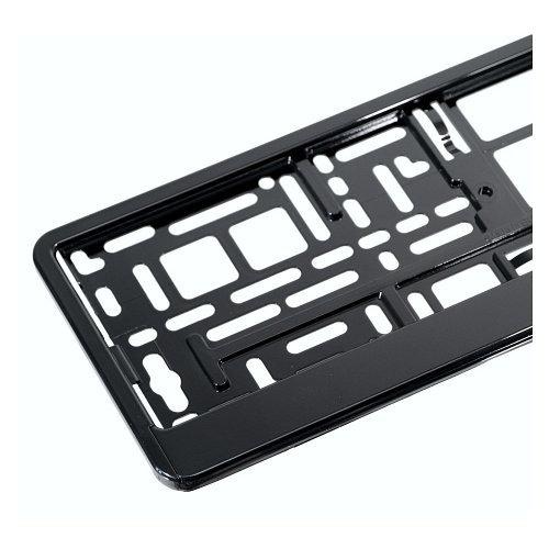 Podlo�ka pod SPZ - black metallic