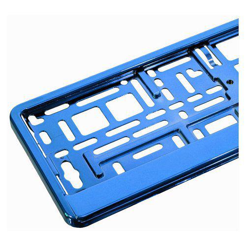 Podlo�ka pod SPZ - blue metallic