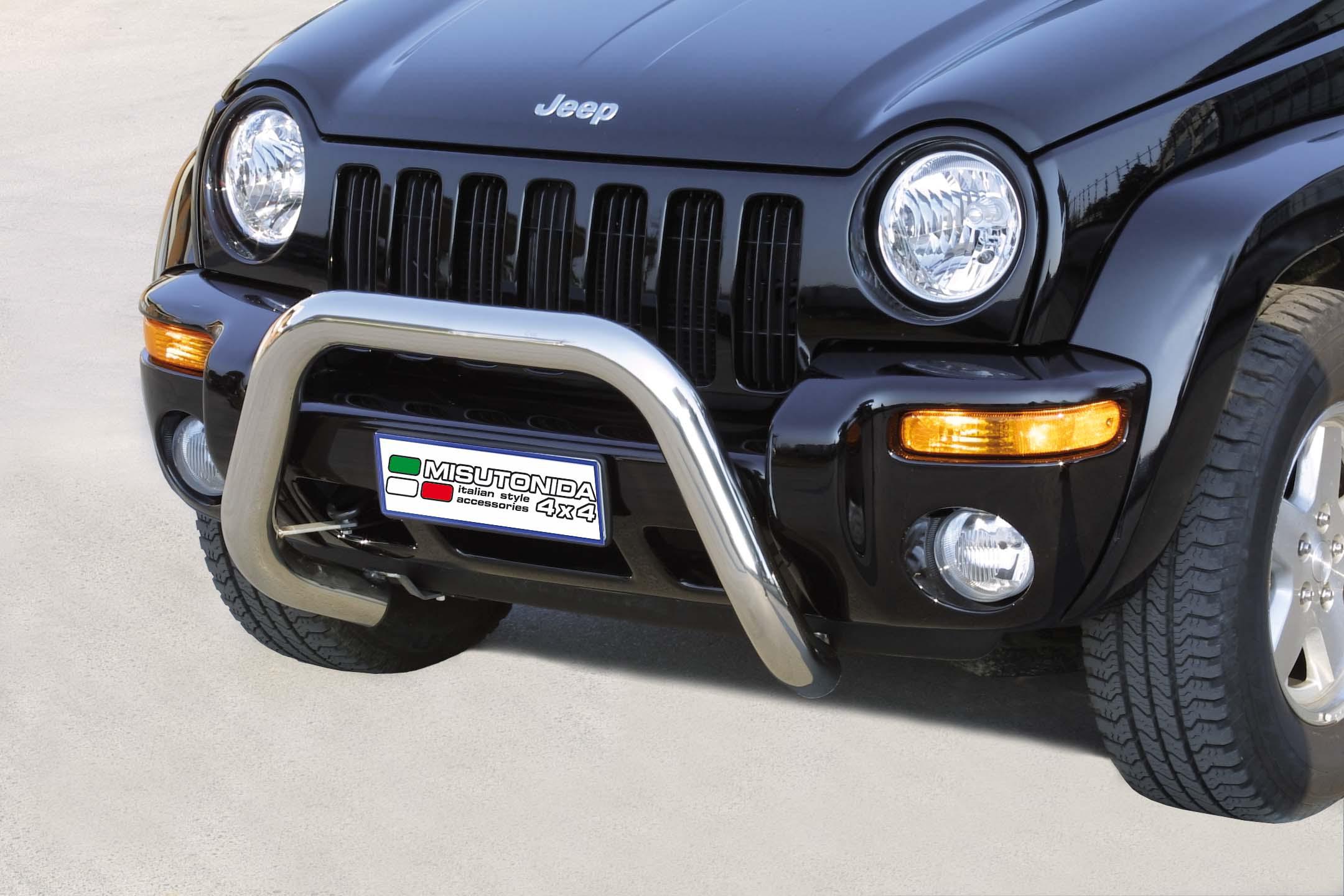 P�edn� ochrann� nerez r�m Jeep New Cherokee