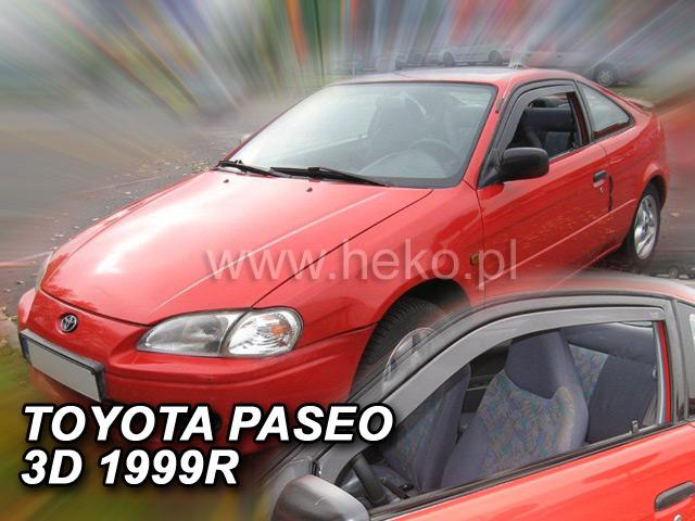 Deflektory-ofuky oken Toyota Paseo 3-dv��.