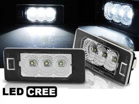 LED osvětlení registrační značky BMW