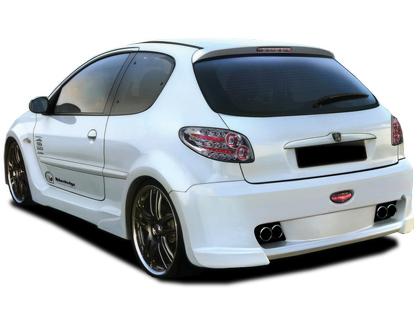 Lemy blatn�k� zadn� X-odos WIDE Peugeot 206