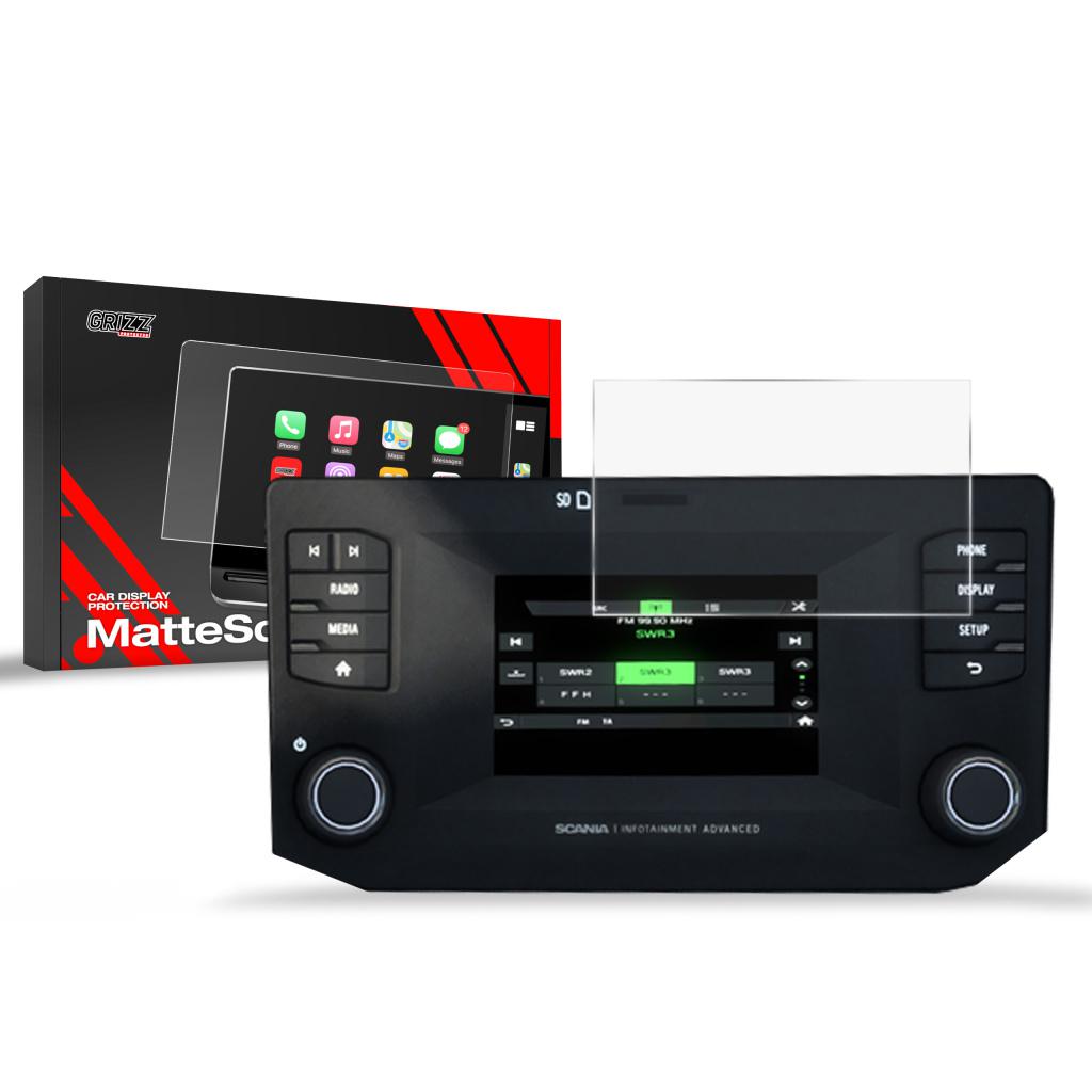 Matn folie na LCD display navigace Scania G