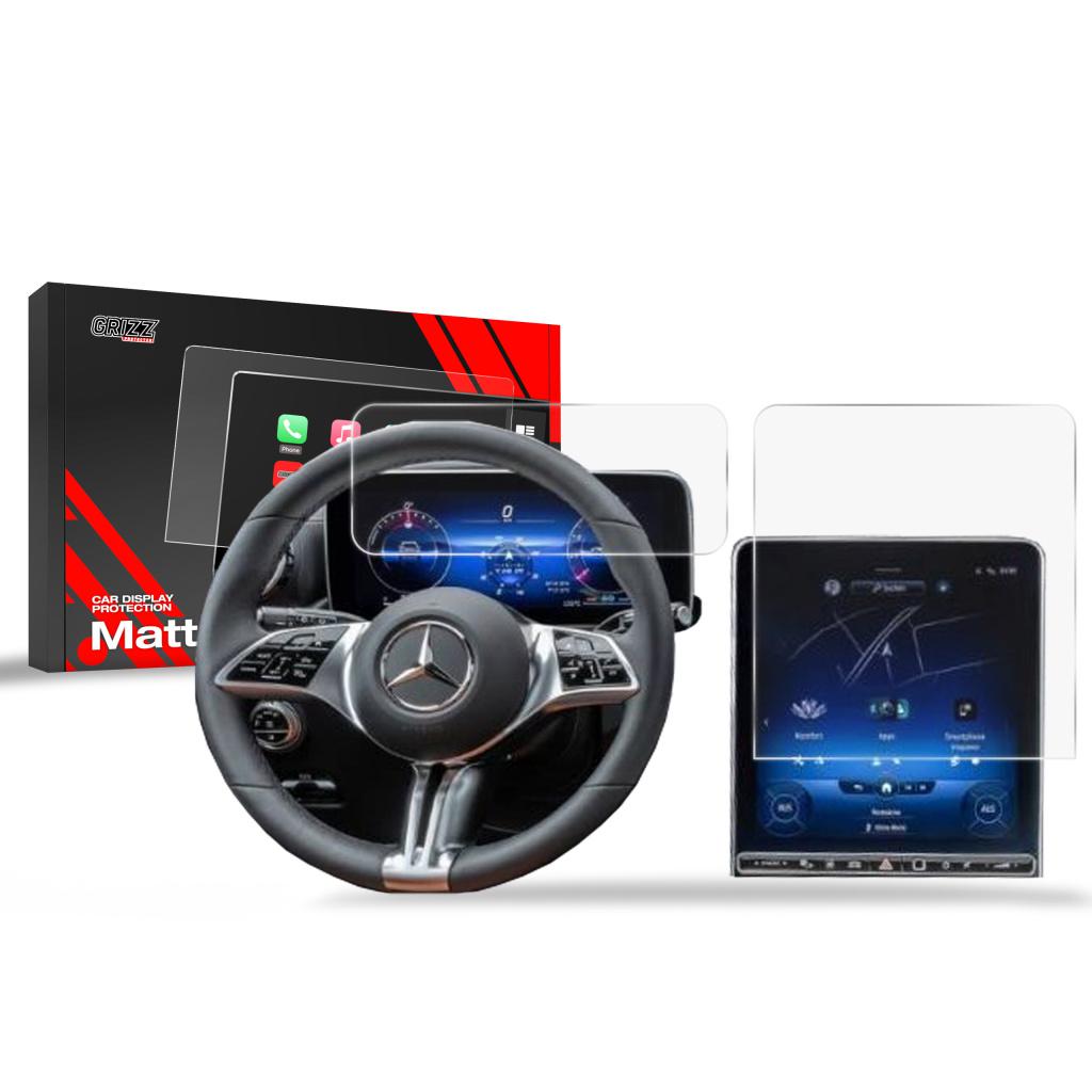 Matn folie na LCD display navigace Mercedes C Class W206