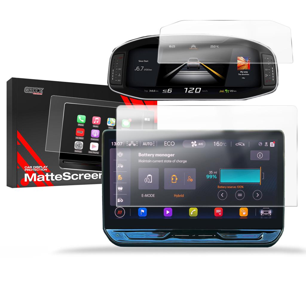 Matn folie na LCD display navigace Seat Leon 4 12,9" Facelift (2024)