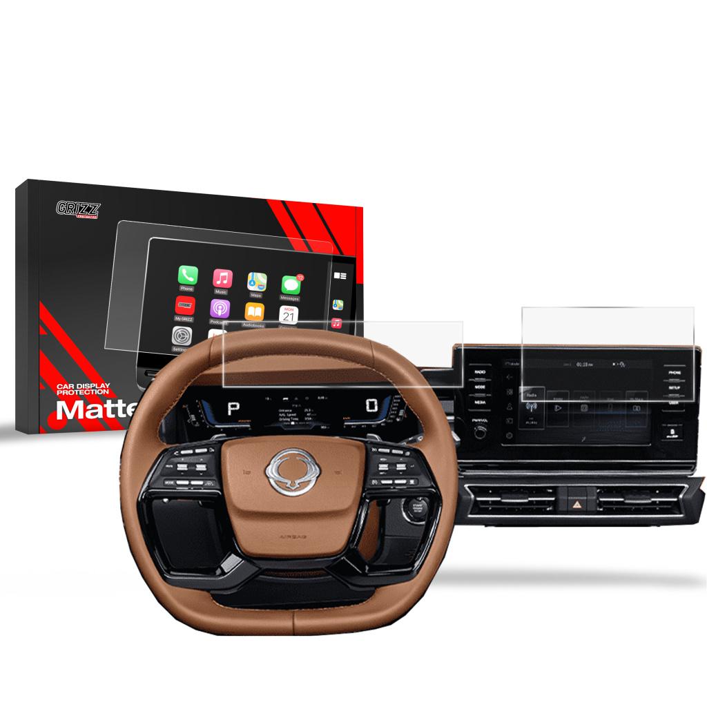 Matn folie na LCD display navigace SsangYong Torres