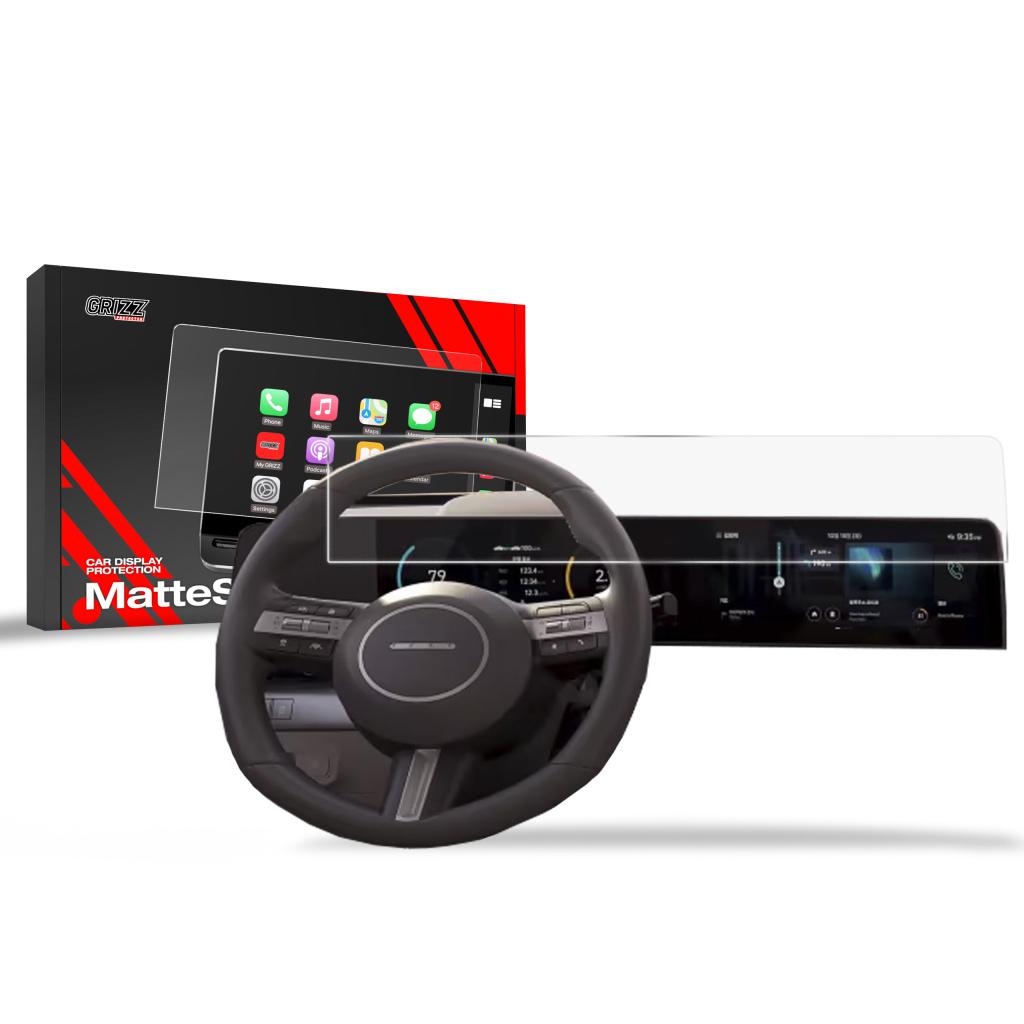 Matn folie na LCD display navigace Hyundai Kona