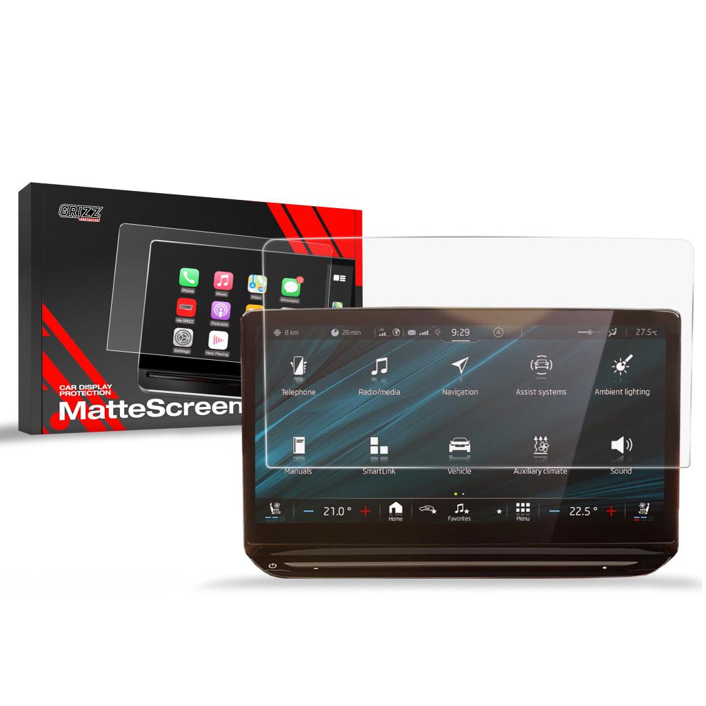 Matn� folie na LCD display navigace �koda Enyaq