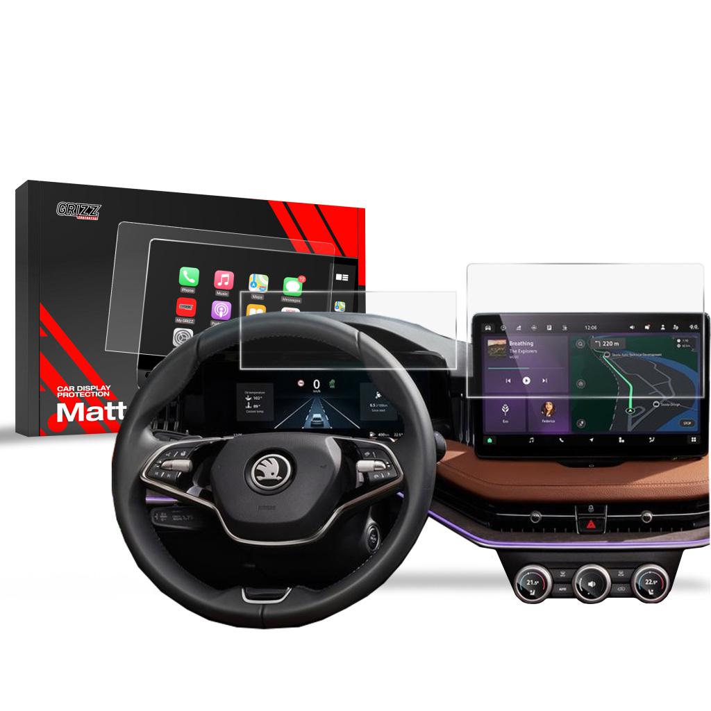 Matn folie na LCD display navigace koda Superb 4