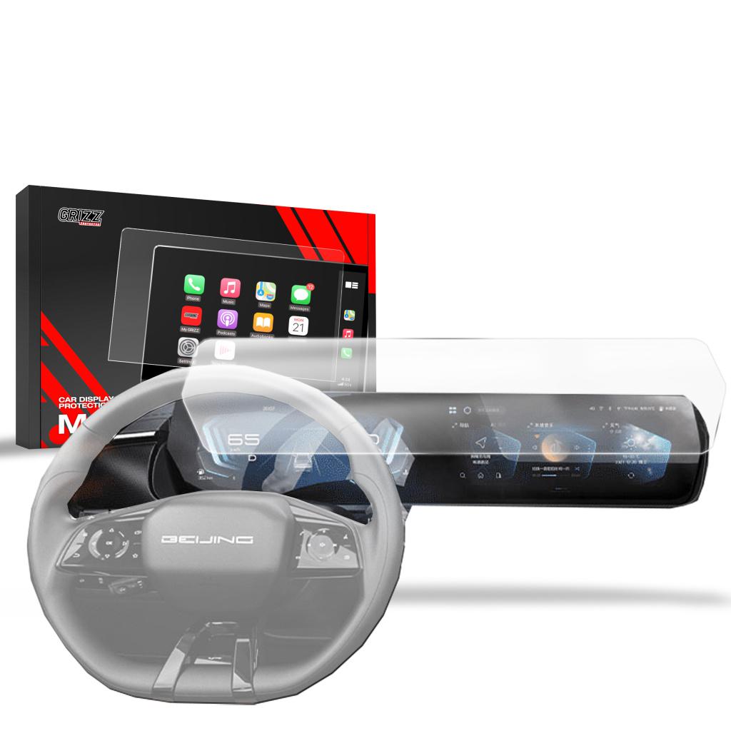 Matn folie na LCD display navigace BAIC BEIJING 7