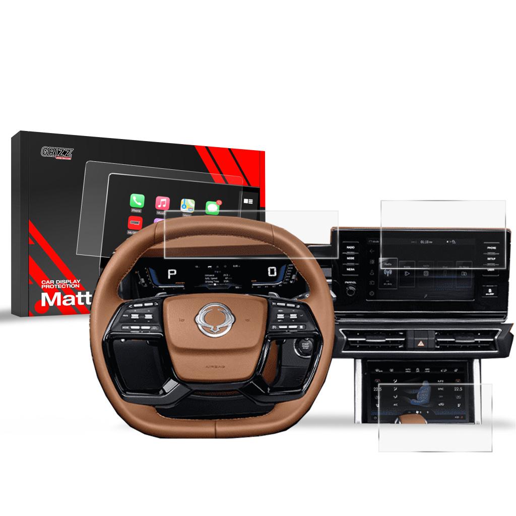 Matn folie na LCD display navigace SsangYong Torres