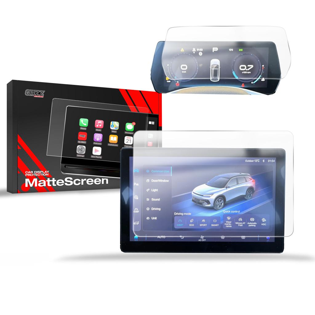 Matn folie na LCD display navigace BAIC BEIJING 5