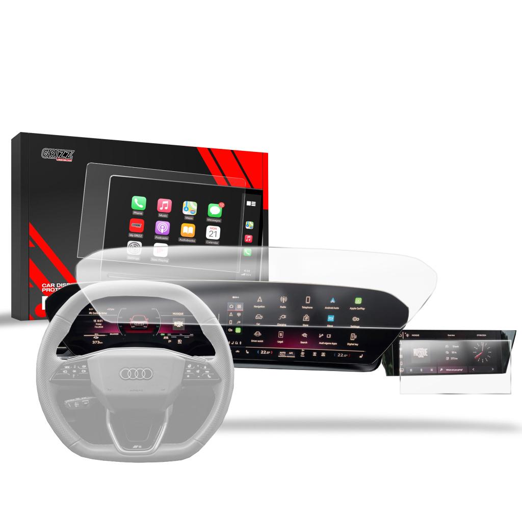 Matn� folie na LCD display navigace Audi Q6 e-tron