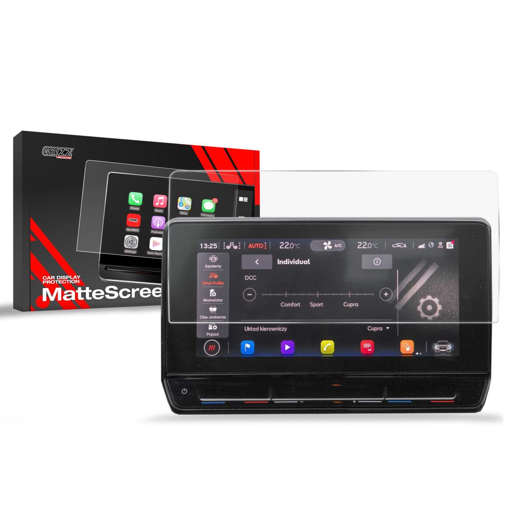 Matn folie na LCD display navigace Seat Leon 4