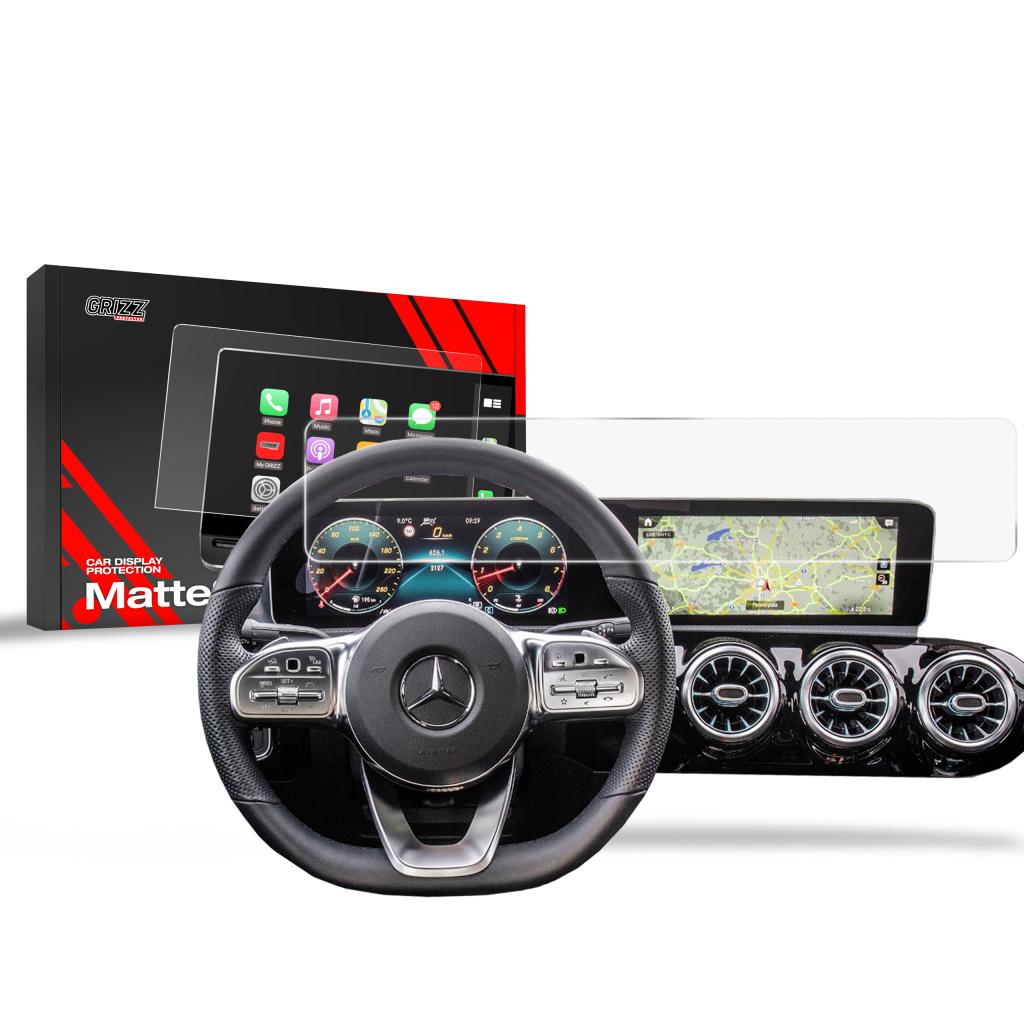 Matn folie na LCD display navigace Mercedes A Class W177