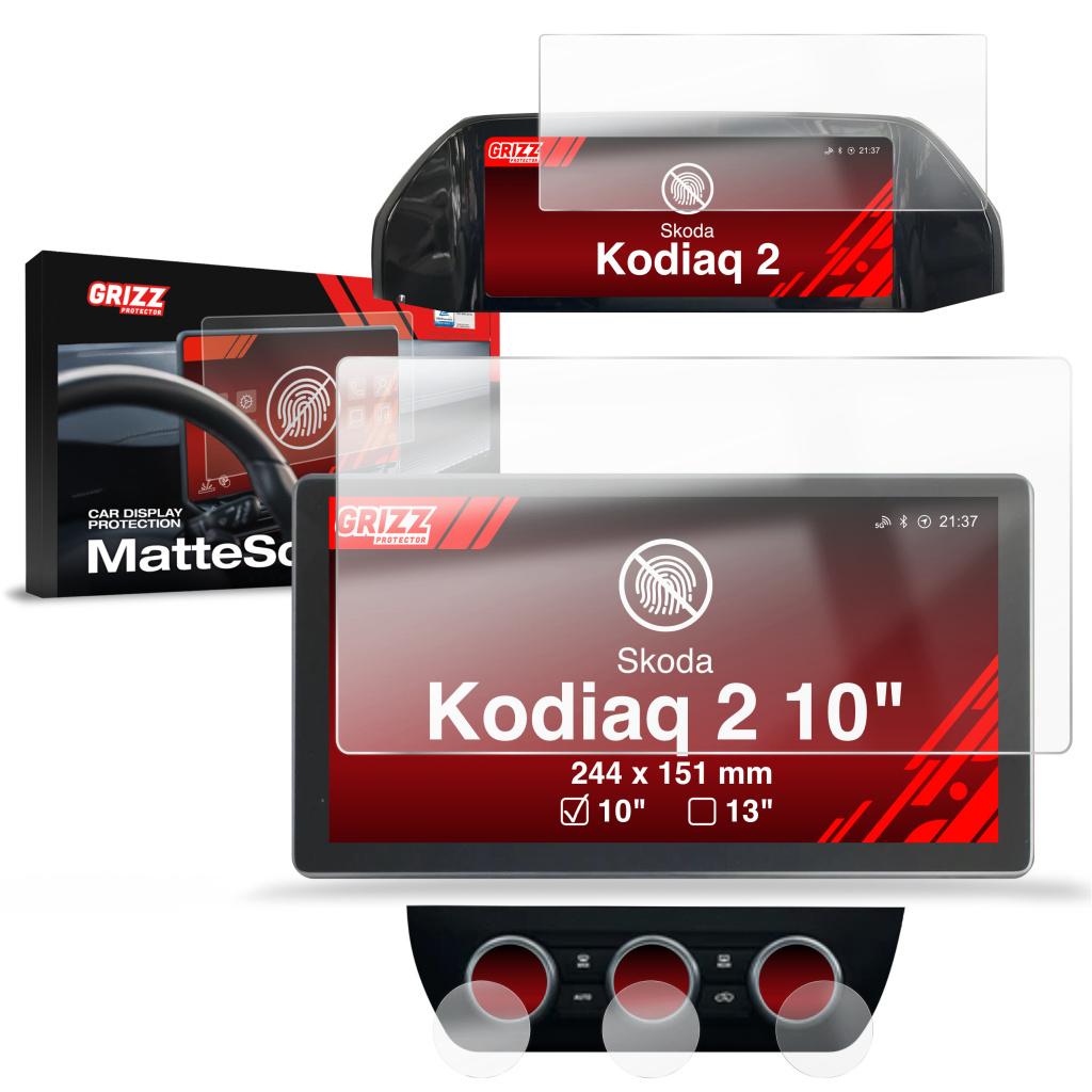 Matn� folie na LCD display navigace �koda Kodiaq 2 - JARN� V�PRODEJ