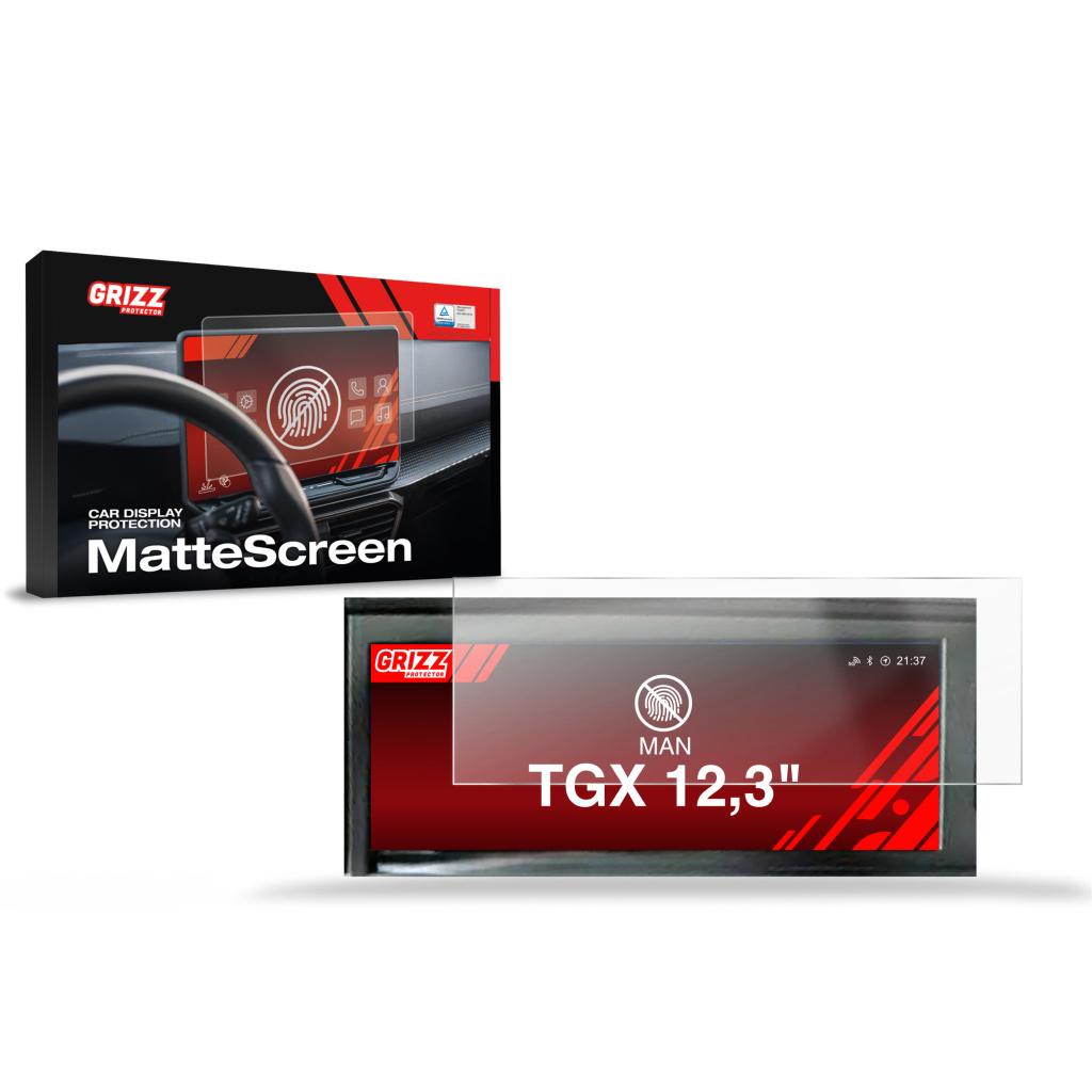 Matn� folie na LCD display navigace MAN TGX