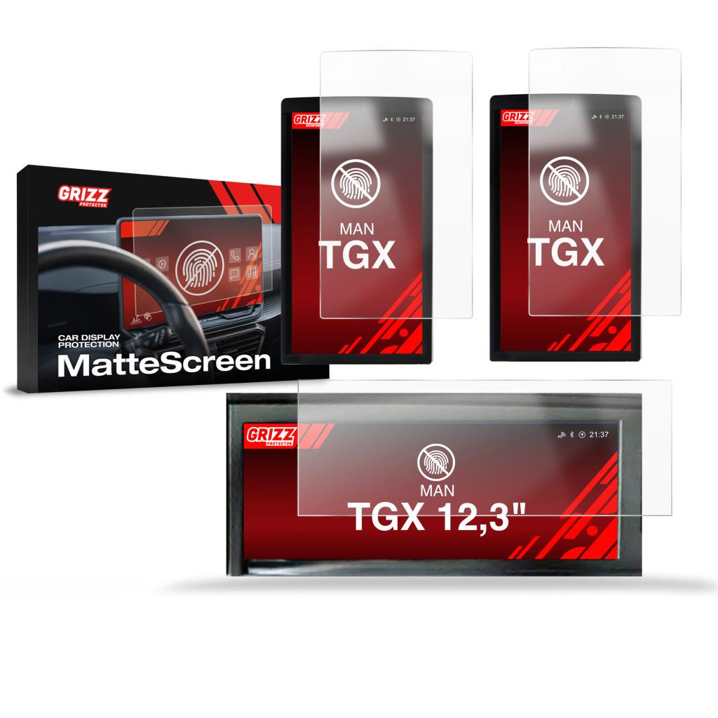 Matn� folie na LCD display navigace MAN TGX