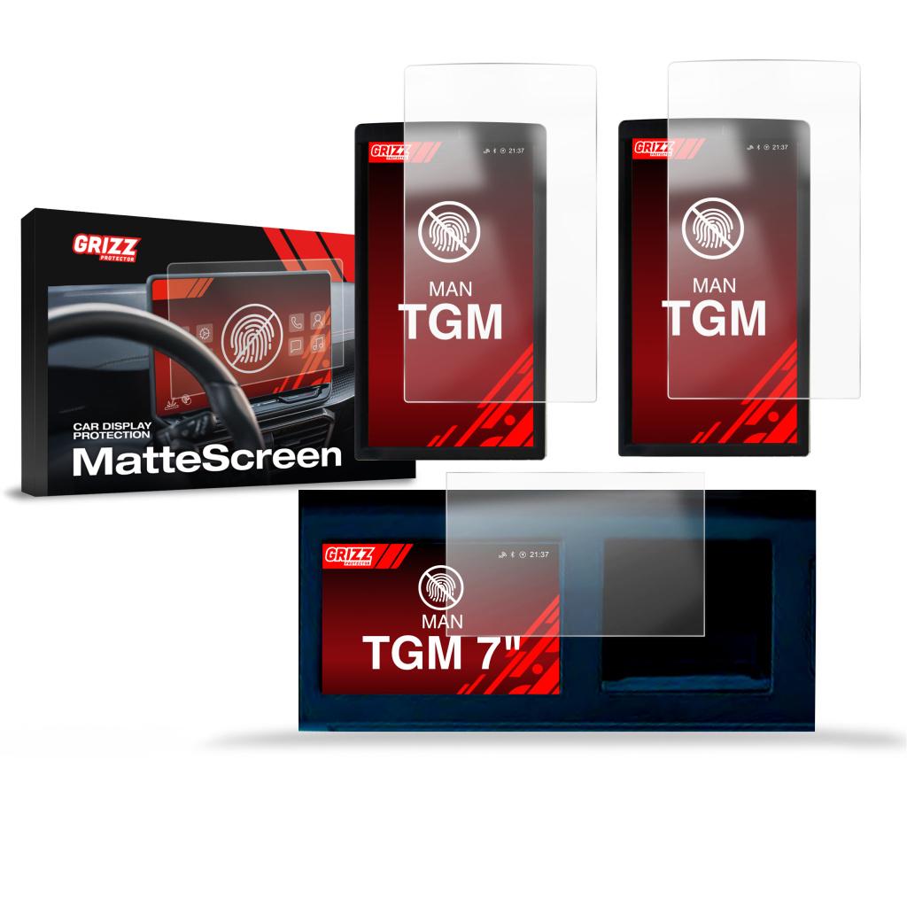 Matn� folie na LCD display navigace MAN TGM