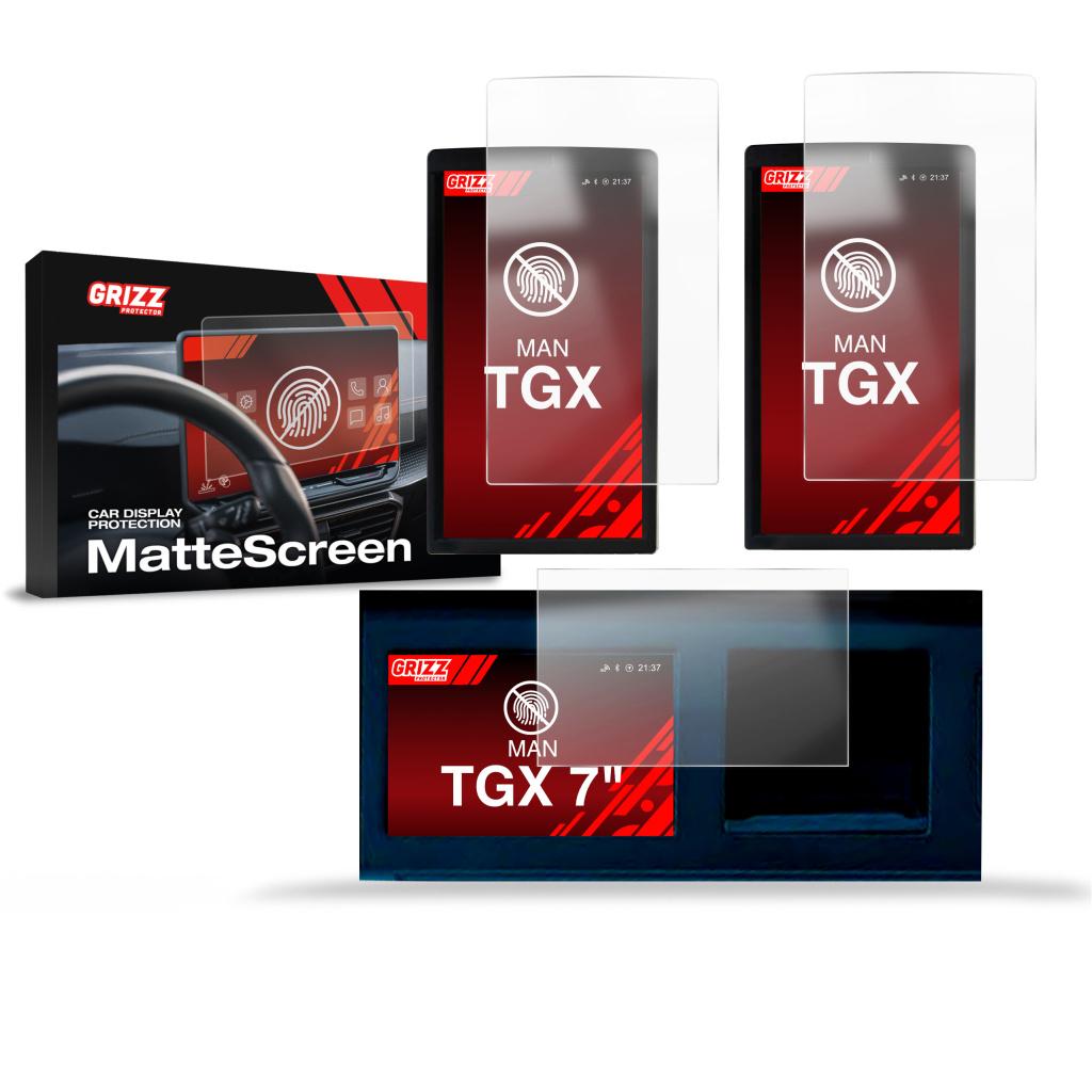 Matn� folie na LCD display navigace MAN TGX