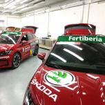 Úpravy exteriéru a interiéru vozu Škoda Enyaq pro Tour de France 2021